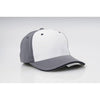 Pacific Headwear White/Navy/Graphite Universal M2 Performance Contrast Cap