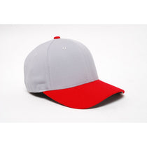 Pacific Headwear Silver/Red Universal Wool Cap