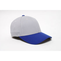 Pacific Headwear Silver/Royal Universal Wool Cap