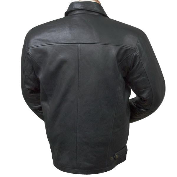 Burk's Bay Men's Black Lamb Driving Jacket