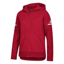 adidas Women's Power Red/White Squad Jacket