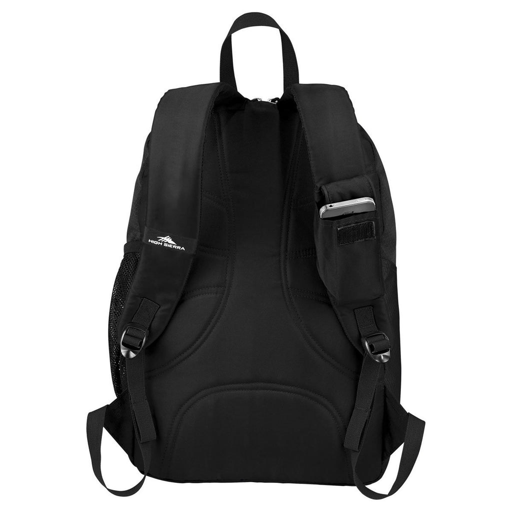High Sierra Black Impact Backpack