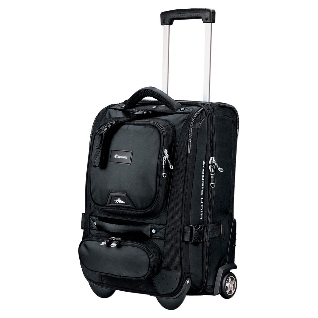 High Sierra Charcoal 21" Carry-On Upright Duffel Bag