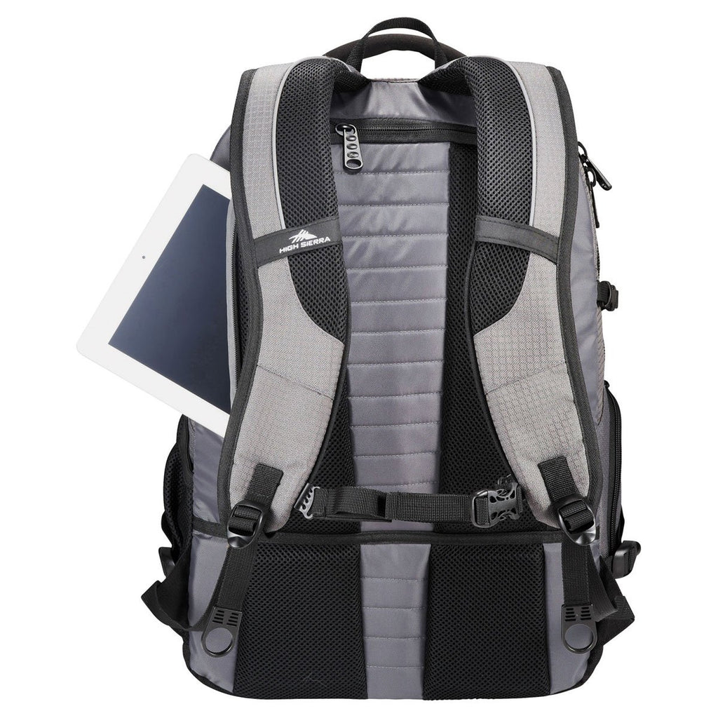 High Sierra Grey Haywire 17" Computer Backpack