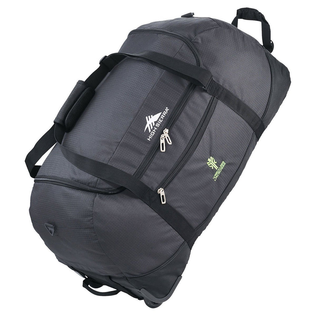High Sierra Grey Packable 30" Wheel-N-Go Duffel Bag