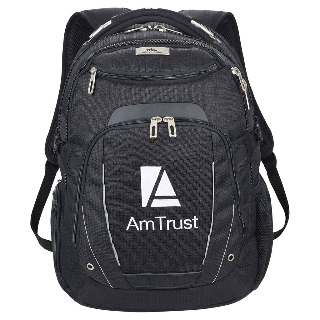 High Sierra Black XBT Deluxe TSA 15" Computer Backpack