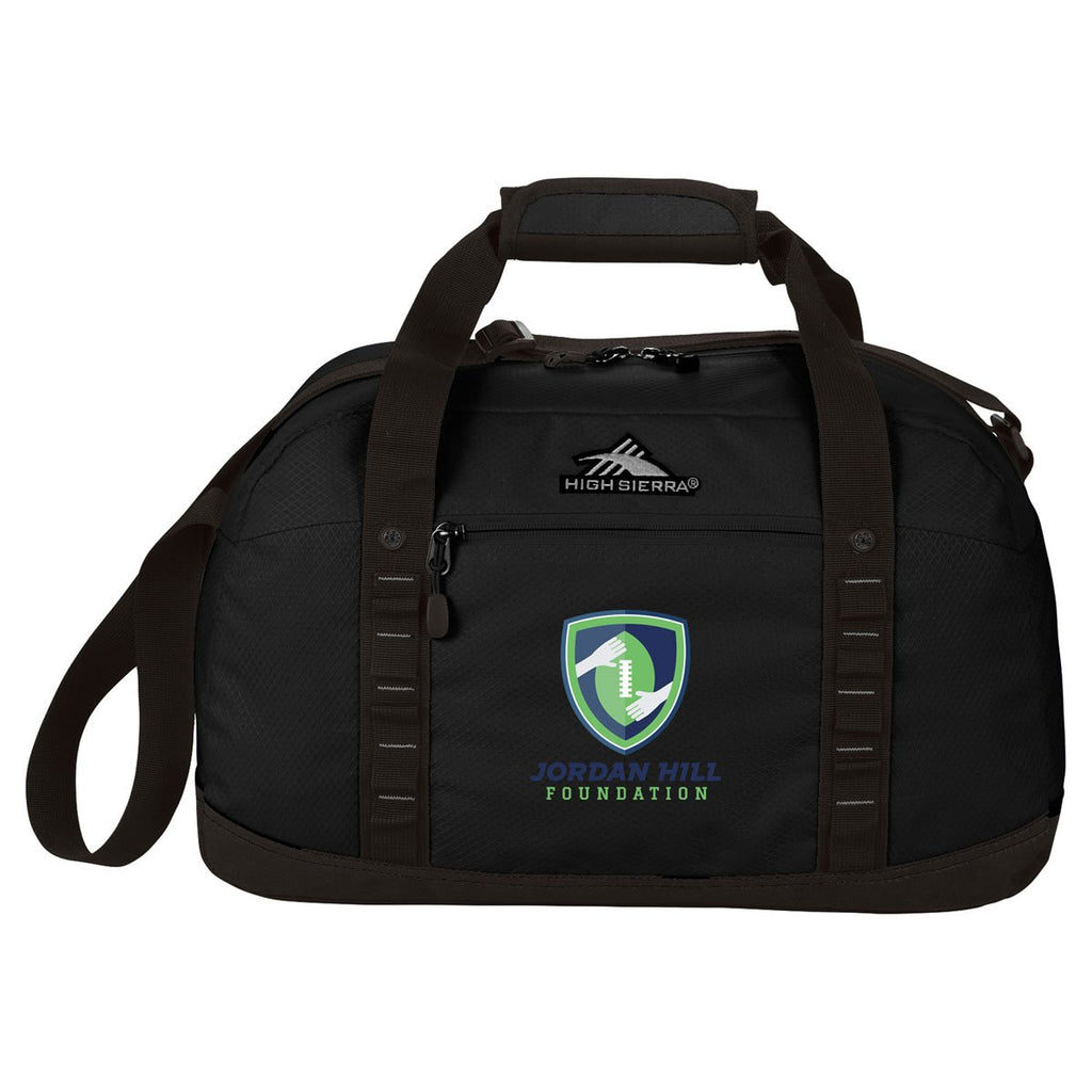 High Sierra Black Free Throw 21.5" Duffel Bag