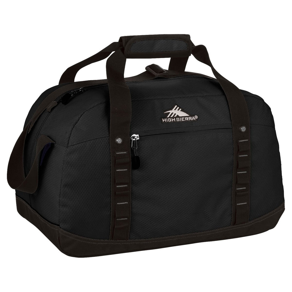 High Sierra Black Free Throw 21.5" Duffel Bag