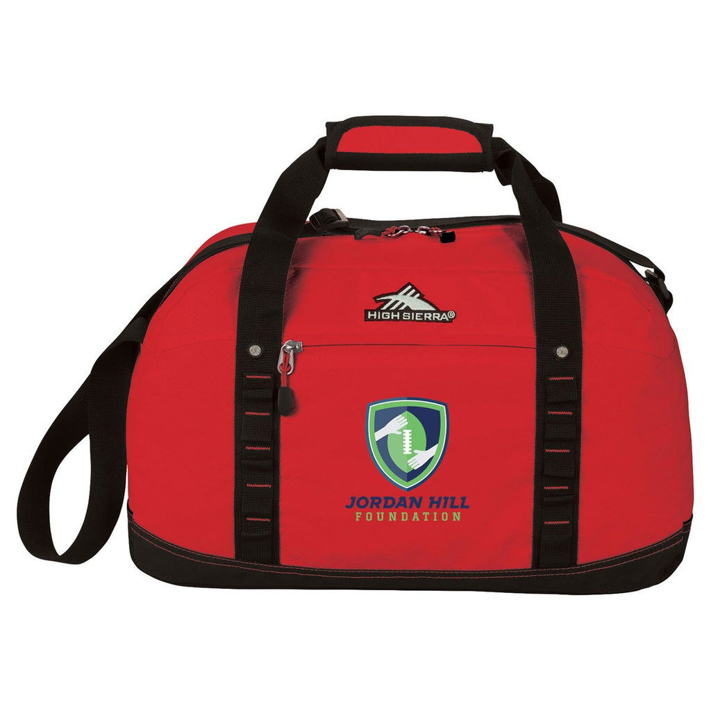 High Sierra Red Free Throw 21.5" Duffel Bag