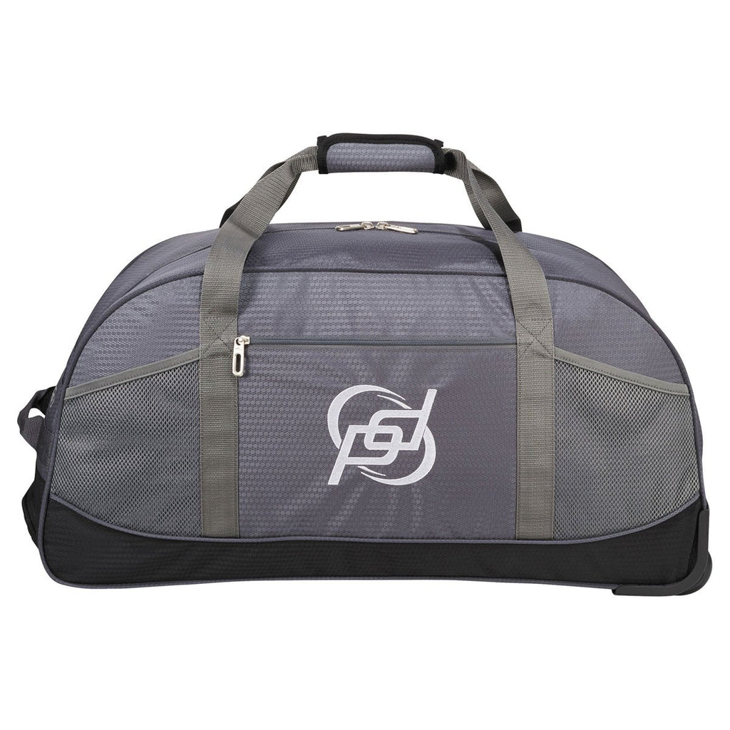 High Sierra Grey Forte 28" Wheeled Duffel