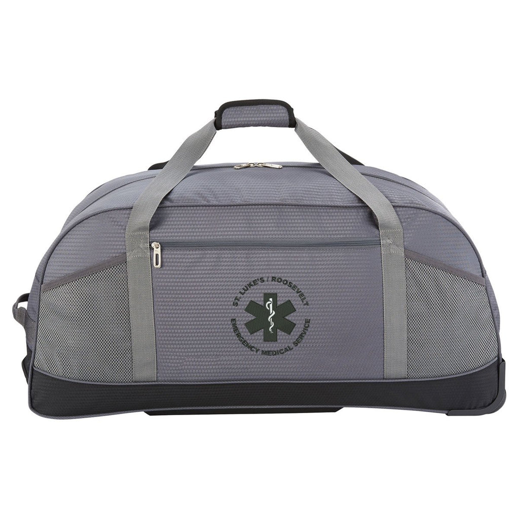 High Sierra Grey Forte 32" Wheeled Duffel