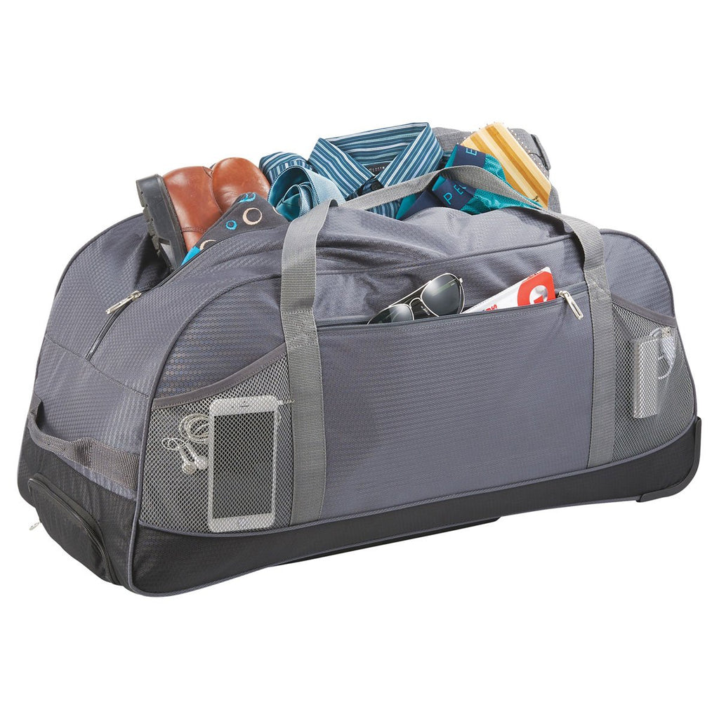 High Sierra Grey Forte 32" Wheeled Duffel