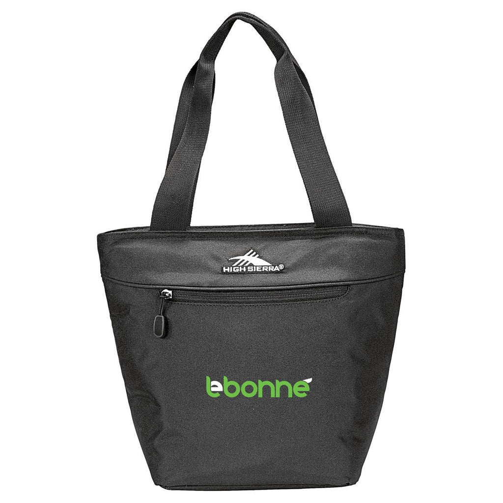 High Sierra Black 12 Can Lunch Cooler