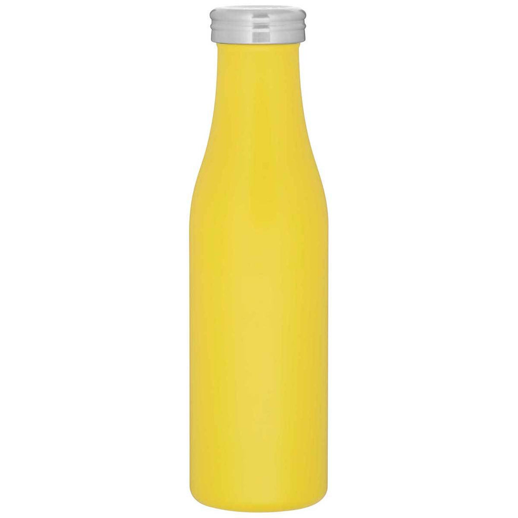 H2Go Matte Lemon 16.9 oz Carina Stainless Steel Bottle