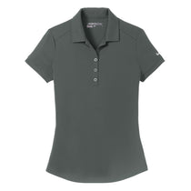 Nike Women's Anthracite Dri-FIT Smooth Performance Polo