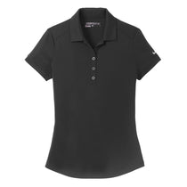 Nike Women's Black Dri-FIT Smooth Performance Polo
