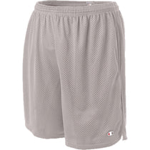 Champion Men's Athletic Grey 3.7-Ounce Mesh Short with Pockets