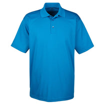 UltraClub Men's Pacific Blue Cool & Dry Mesh Pique Polo