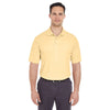UltraClub Men's Yellow Haze Cool & Dry Mesh Pique Polo