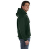 Fruit of the Loom Men's Forest Green 12 oz. Supercotton Pullover Hood