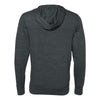 J. America Men's Charcoal Heather Sport Lace Jersey Hooded Pullover T-Shirt