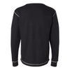J. America Men's Black/Vintage White Vintage Long Sleeve Thermal T-Shirt