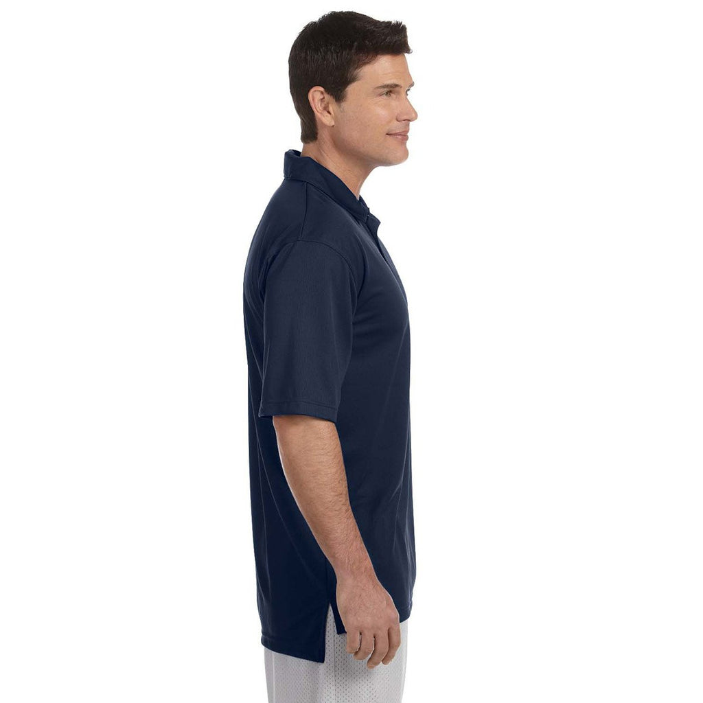 Russell Athletic Men's Navy Team Essential Polo