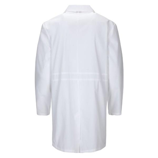 Dickies White Notched Collar Lab Coat