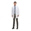 Dickies White Notched Collar Lab Coat