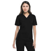 Dickies Unisex Black EDS Signature V-Neck Top