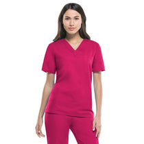 Dickies Unisex Hot Pink EDS Signature V-Neck Top