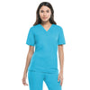 Dickies Unisex Turquoise EDS Signature V-Neck Top