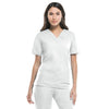 Dickies Unisex White EDS Signature V-Neck Top