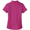 Nike Women's Fusion Pink/Fireberry Dri-FIT Crosshatch Polo