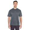 UltraClub Men's Charcoal Cool & Dry Sport T-Shirt