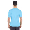 UltraClub Men's Columbia Blue Cool & Dry Sport T-Shirt
