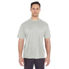 UltraClub Men's Grey Cool & Dry Sport T-Shirt