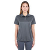 UltraClub Women's Charcoal Cool & Dry Sport Polo