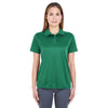UltraClub Women's Forest Green Cool & Dry Sport Polo