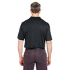 UltraClub Men's Black Cool & Dry Sport Polo