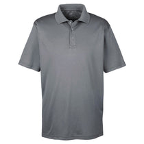 UltraClub Men's Charcoal Cool & Dry Sport Polo