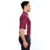 UltraClub Men's Maroon/White Cool & Dry Sport Two-Tone Polo