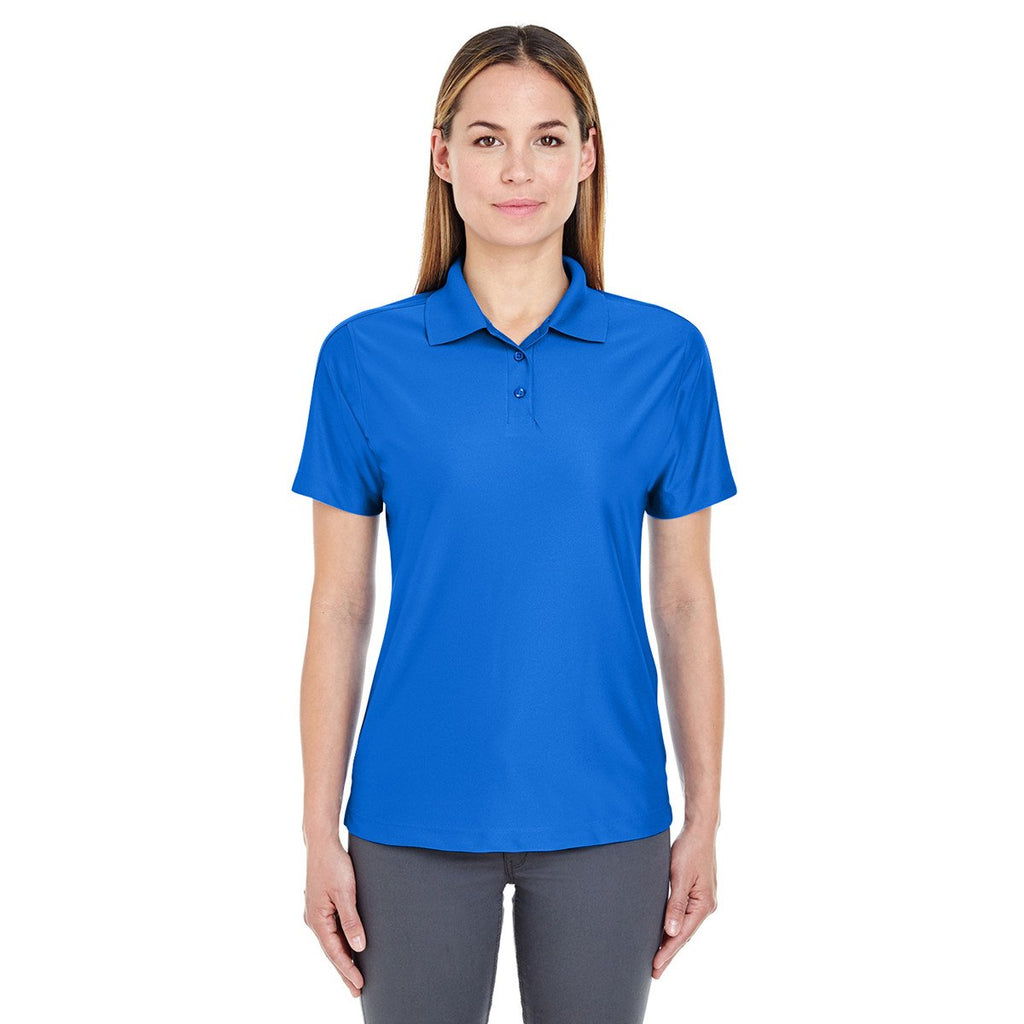 UltraClub Women's Royal Cool & Dry Elite Performance Polo