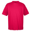 UltraClub Men's Red Cool & Dry Sport Performance Interlock T-Shirt