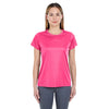 UltraClub Women's Heliconia Cool & Dry Sport Performance Interlock T-Shirt