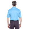 UltraClub Men's Columbia Blue Cool & Dry Sport Performance Interlock Polo
