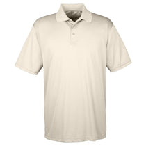 UltraClub Men's Stone Cool & Dry Sport Performance Interlock Polo