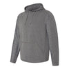 J. America Men's Charcoal Heather Omega Stretch Terry Hooded Pullover