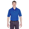 UltraClub Men's Cobalt Cool & Dry Stain-Release Performance Polo