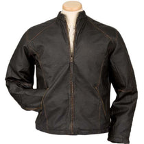 Burk's Bay Men's Brown Retro Vintage Jacket